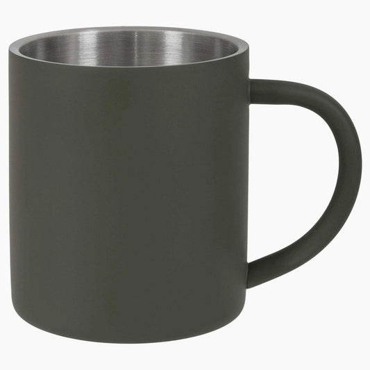 Highlander Tuff Insulated Camping Mug 300ml – Stainless Steel