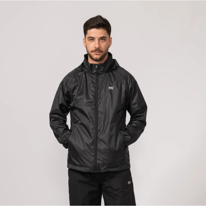 Mac In A Sac Origin 2 Adult Waterproof Jacket|Black