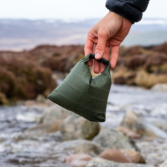 Highlander 1L Lightweight Waterproof Dry Bag V2 | Roll Top Dry Sack for Hiking & Camping