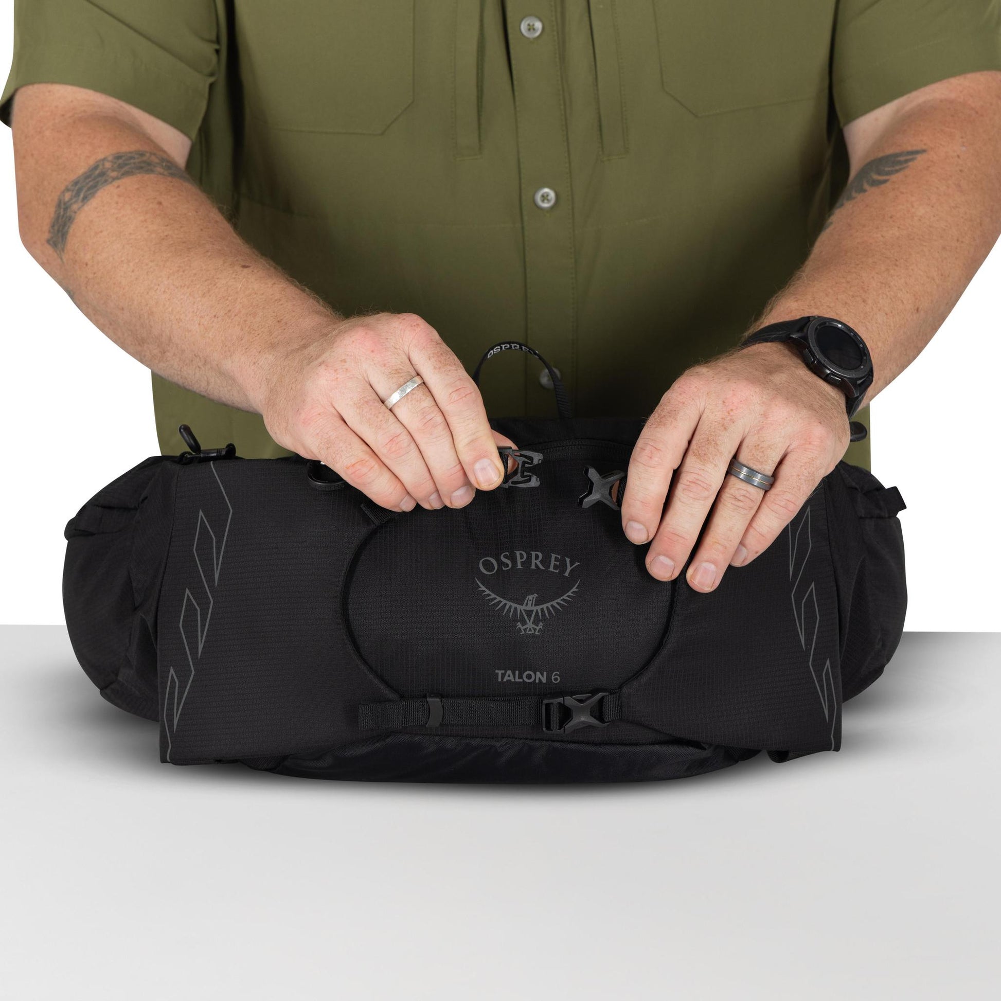 Osprey Tempest 6L Waist Bag Black Coal Grey