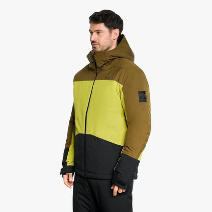 Ziener Taraino Men’s Ski Jacket – Insulated & Breathable Snow Jacket, Seaweed UK M/L · EU 50