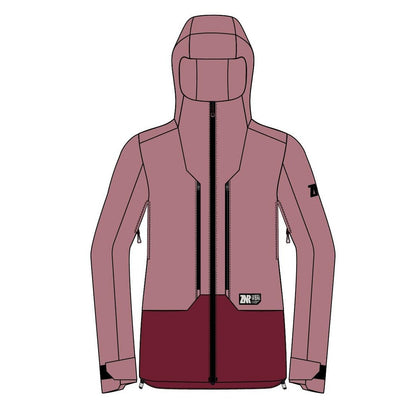 Ziener Rassmara Women’s Ski Jacket – Insulated & Breathable Snow Jacket, Rose Blossom UK 10 / EU 38