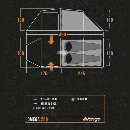 Vango Omega 250 Forest Green