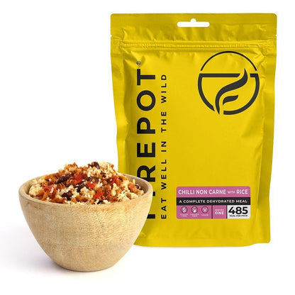 Firepot Chilli Non Carne with Rice