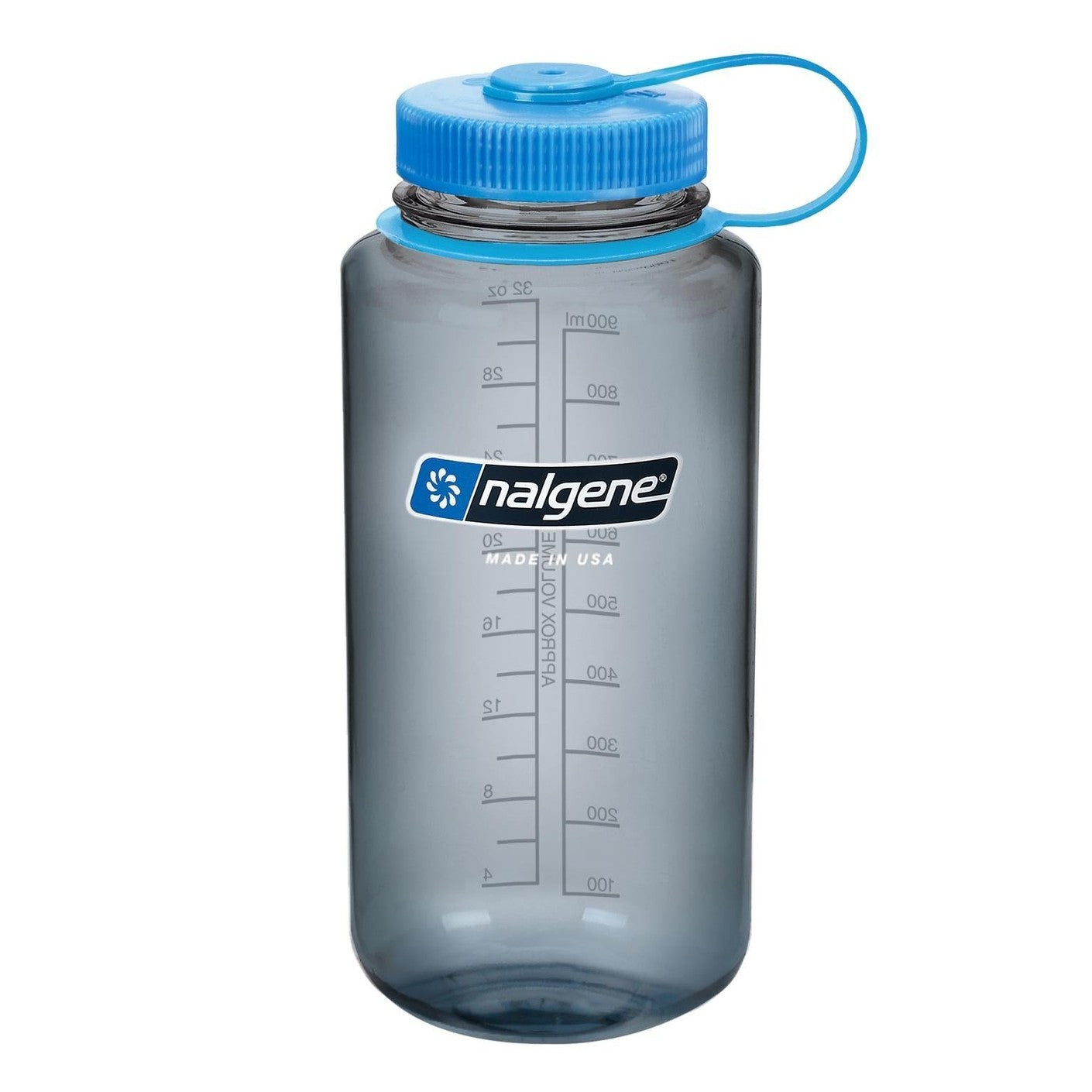 Nalgene Sustain Wide Mouth Water Bottle | Leakproof 1L Bottle for Hiking & Outdoor Use