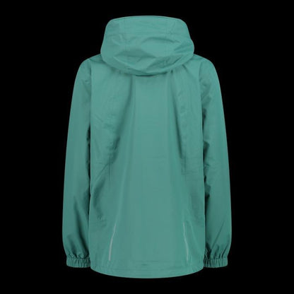CMP Women’s Waterproof Jacket with Removable Hood | Lightweight Packable Rain Jacket