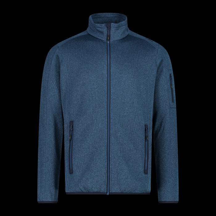 CMP Men’s Knit-Tech Hooded Sweatshirt | Lightweight Breathable Fleece Jacket