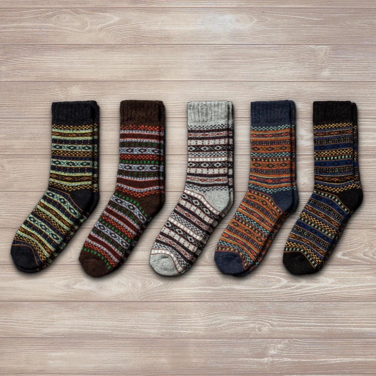 Nordic Socks Mountain collection Green