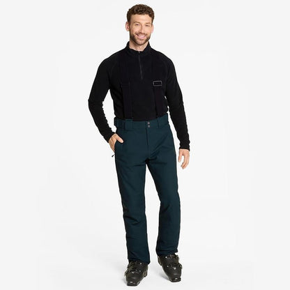 Ziener Taga Men’s Ski Trousers – Waterproof & Breathable Snow Pants, Dark Jungle Tex UK M/L · EU 50
