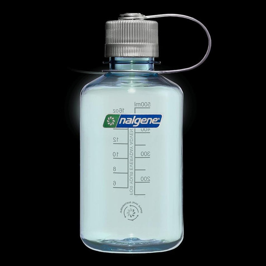 Nalgene Sustain Narrow Mouth Water Bottle | Leakproof Bottle for Hiking & Travel