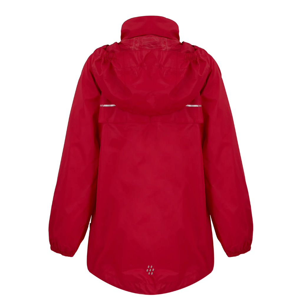 Mac In a Sac Origin 2 Edition Kids Waterproof Jacket|Red