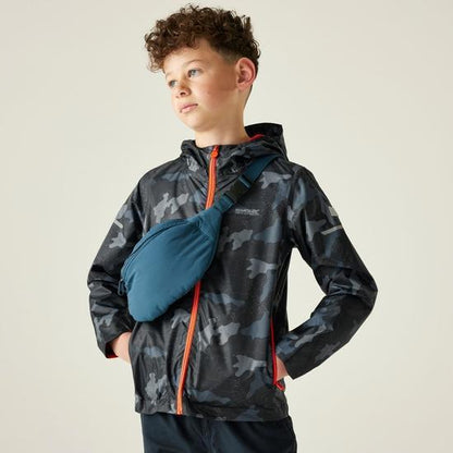 Regatta Kids Printed Lever II Jackets Waterproof Shell