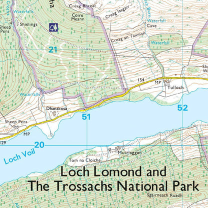 Ordance Survey Explorer OL46 - The Trossachs
