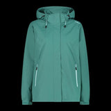 CMP Women’s Waterproof Jacket with Removable Hood | Lightweight Packable Rain Jacket