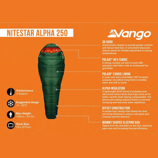 Vango Nitestar Alpha 250