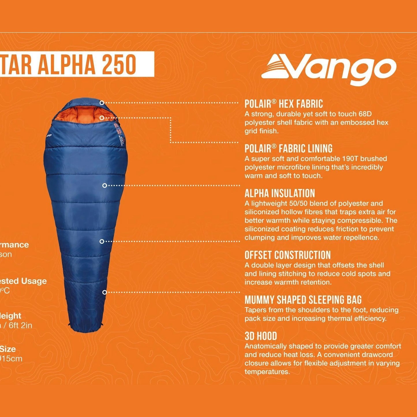 Vango Nitestar Alpha 250