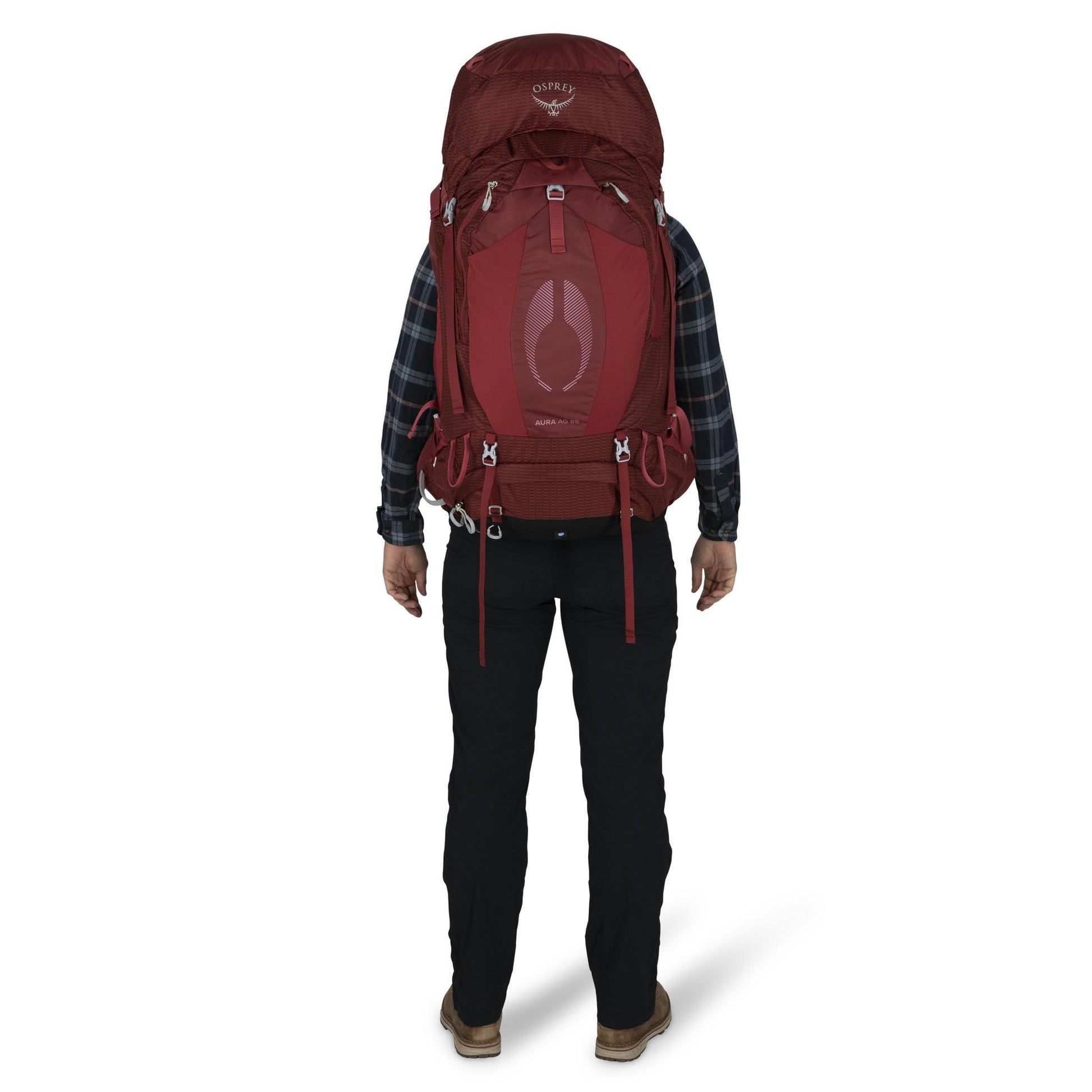 Osprey Aura AG 65 Berry Sorbet Red Women's XS/S