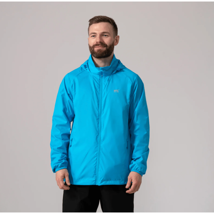 Mac in a Sac Origin 2 Waterproof Jacket | Neon Blue