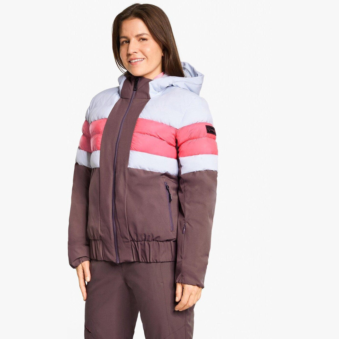 Ziener Tindia-Z Women’s Ski Jacket – Insulated & Breathable Snow Jacket UK 10 / EU 38
