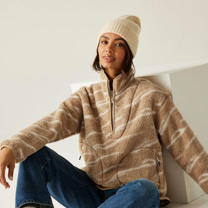 Women's Frankie Borg Half Zip Fleece