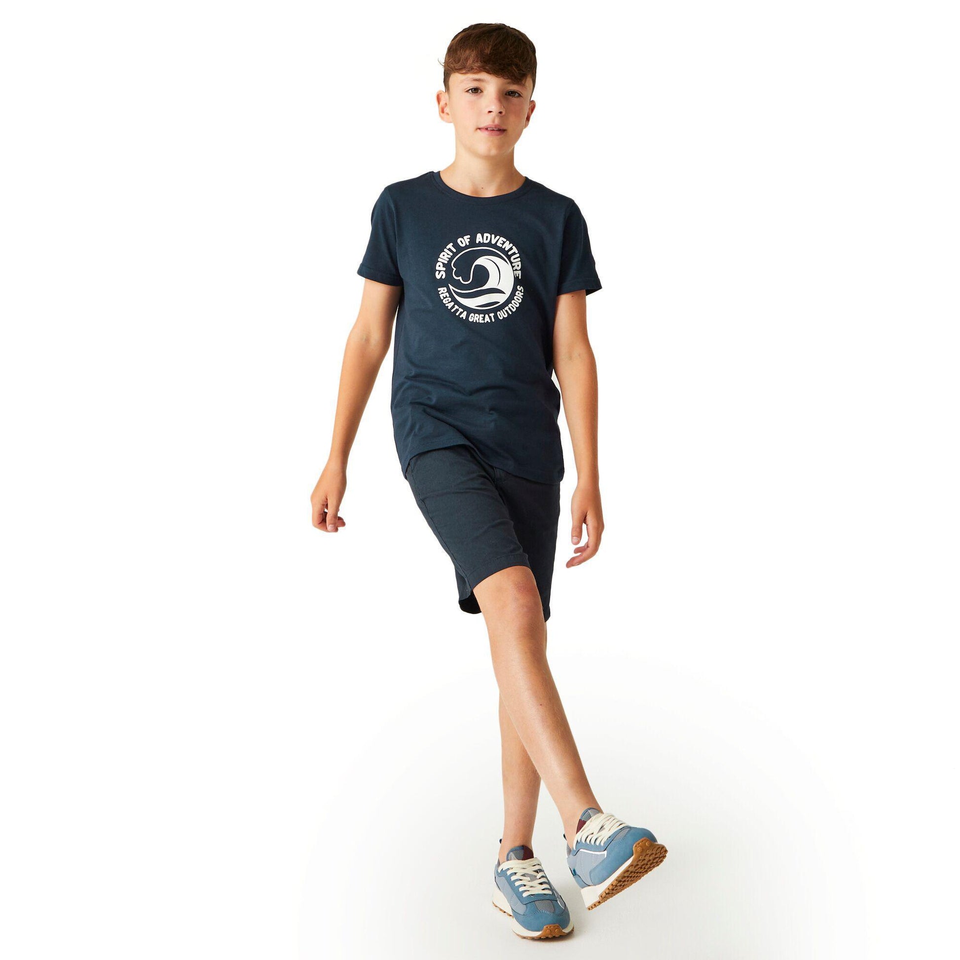 Regatta Boys Bosley VII Navy T Shirt