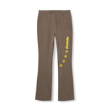 Brownie Girl's Leggings, Brown