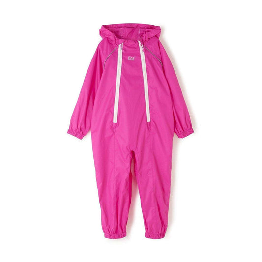 MAC in a SAC - Puddlesuit - Packable Waterproof All in One Rain Suit - Pink