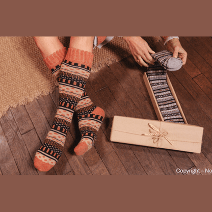Nordic Socks Sofia Knee High - Orange