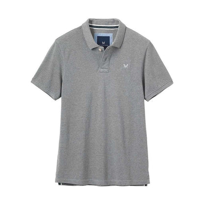 Crew Classic Pique Polo Grey Marl