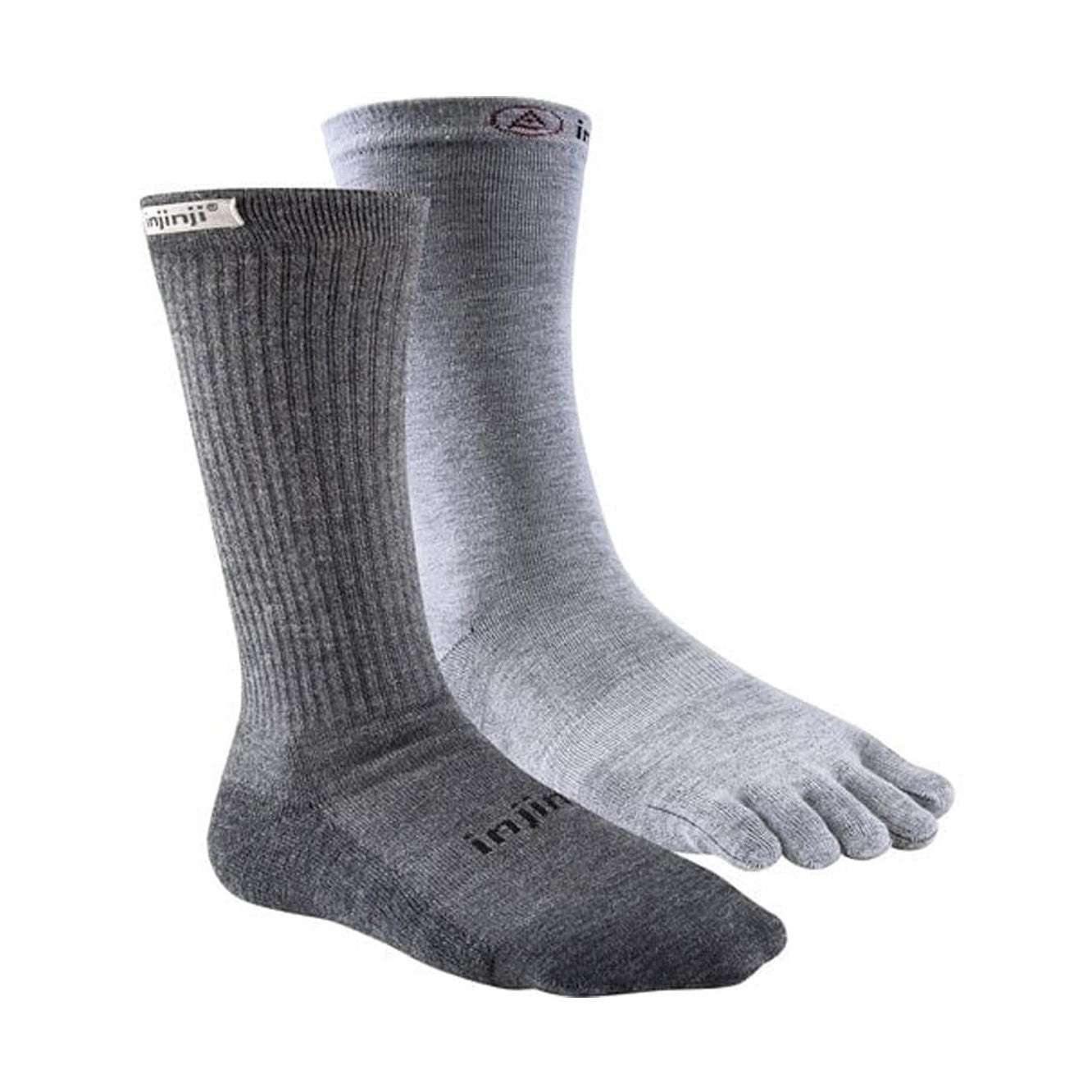 Injinji Men's Liner + Hiker Crew Socks