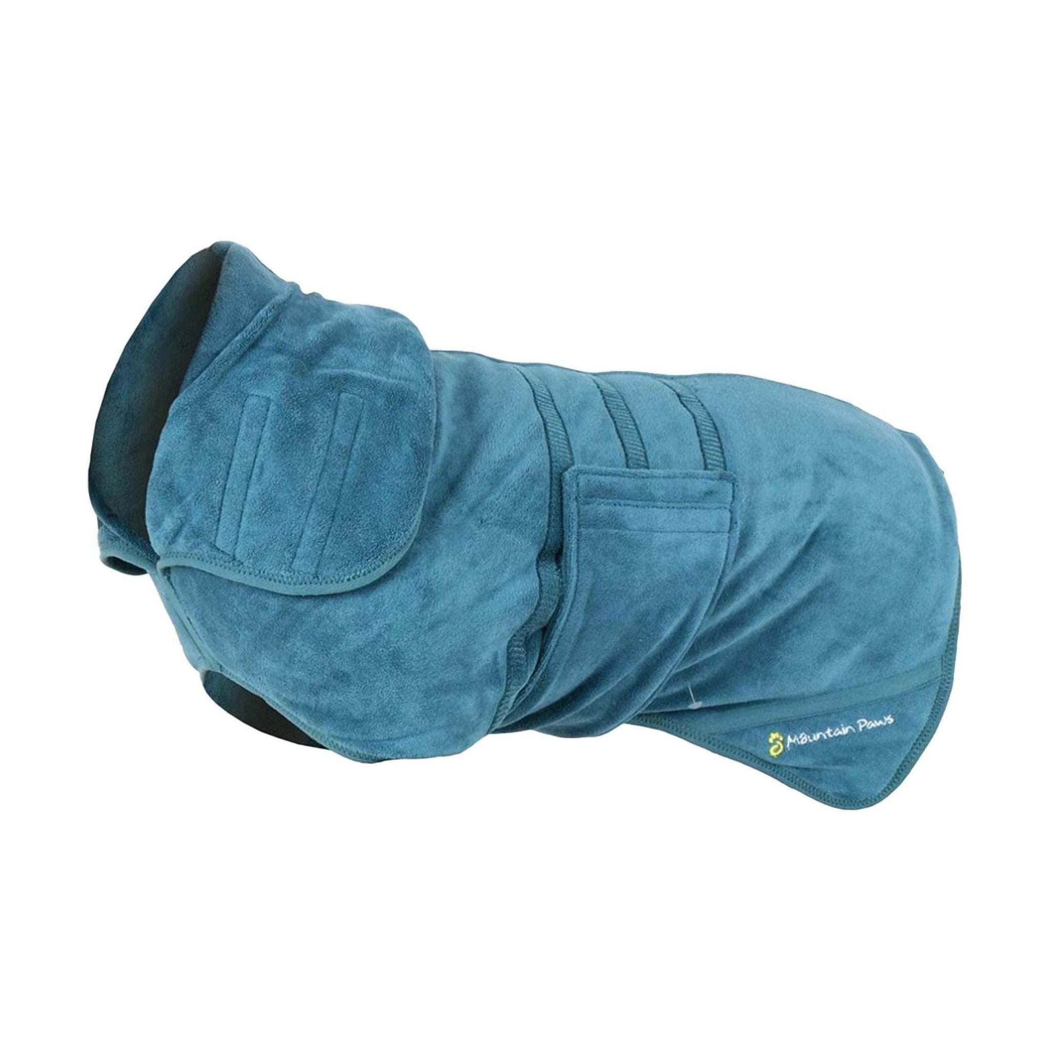 Mountain Paws Dog Drying Robe - Blue - Small – West End Outdoors