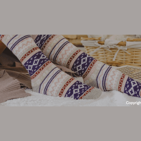 Nordic Socks Ida Knee High - Cream