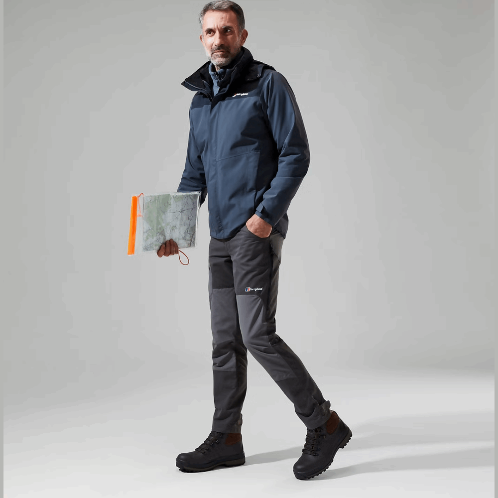 Berghaus Men's Hillwalker InterActive Jacket - Dark Grey/Black