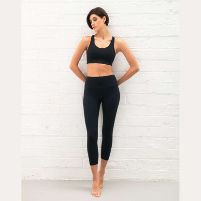 Gym+Coffee Women's Aurora Leggings 7/8 Black