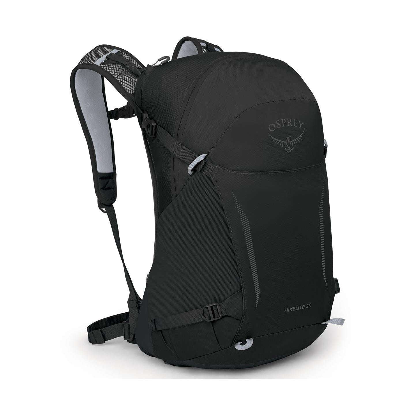 Osprey Hikelite 26L Hiking Backpack in Black