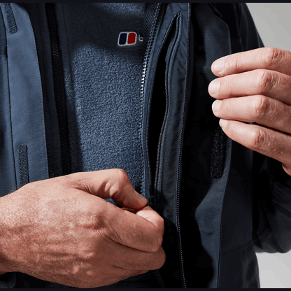 Berghaus Men's Hillwalker InterActive Jacket - Dark Grey/Black