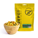 Firepot Dal and Rice with Spinach