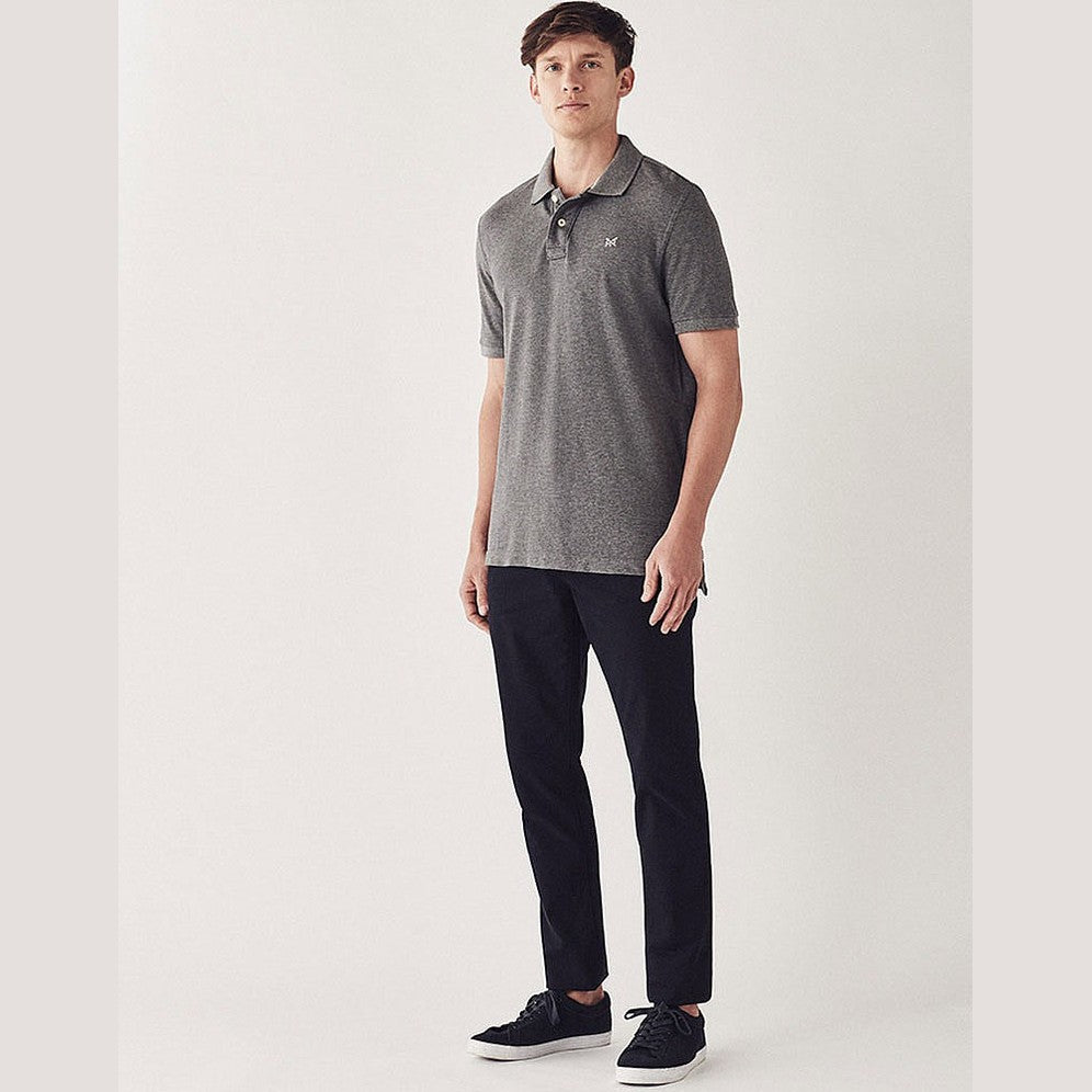 Crew Classic Pique Polo Grey Marl