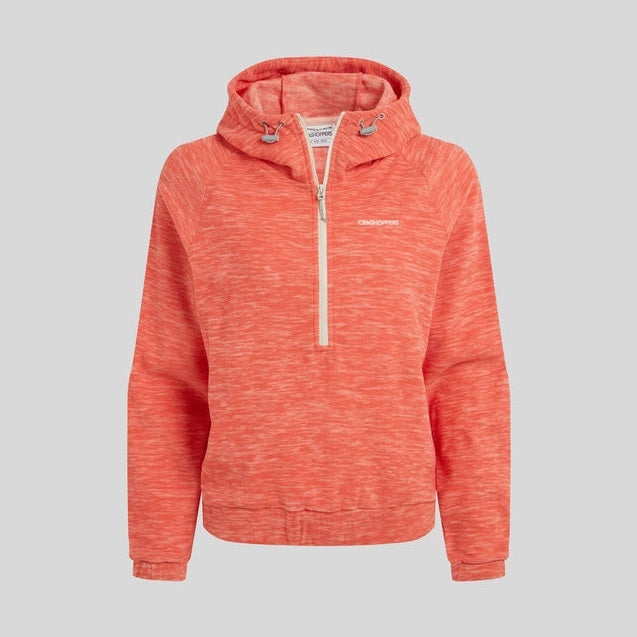 Craghoppers Esk Half Zip Fleece Womens' Deep Coral