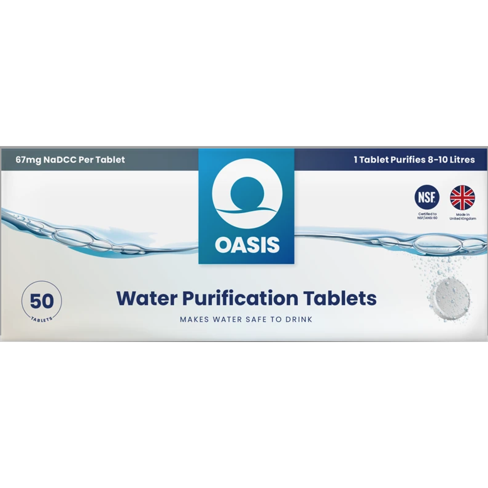 Oasis Water Purification Tablet