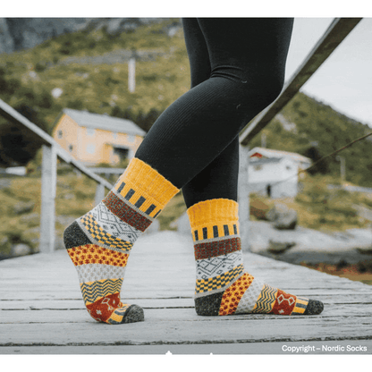 Nordic Socks SVEA - Yellow