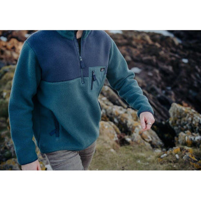 Bleubird Polar 1/4 Fleece Teal