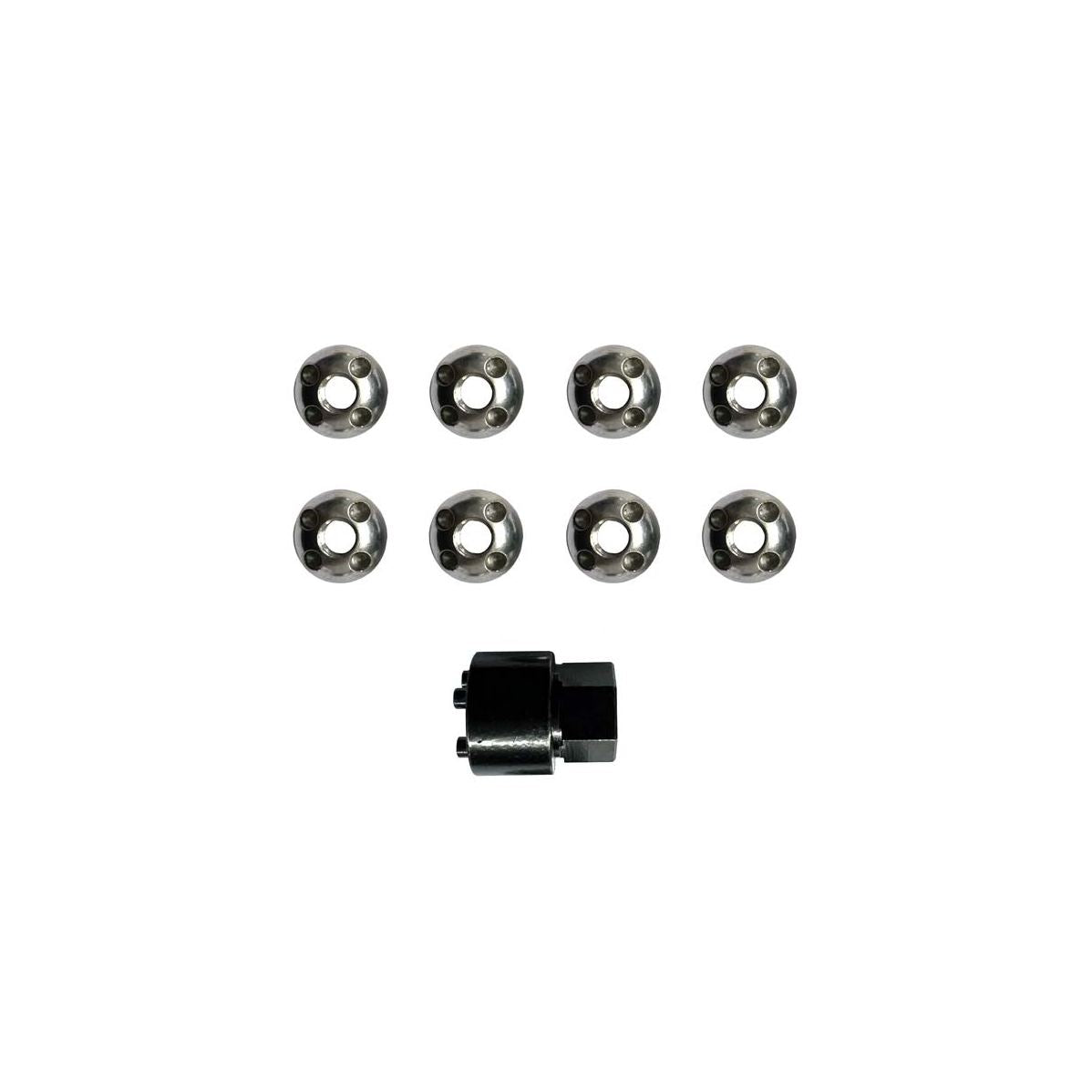TentBox Security Nuts Keep your TentBox secure with these easy-to-fit security nuts. The included socket is specially designed to fit the nuts, which cannot be removed with a normal spanner.