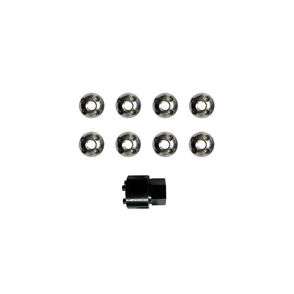 TentBox Security Nuts Keep your TentBox secure with these easy-to-fit security nuts. The included socket is specially designed to fit the nuts, which cannot be removed with a normal spanner.