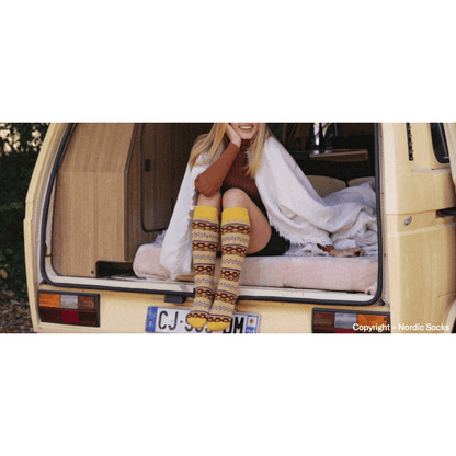 Nordic Socks Sofia Knee High - Yellow