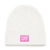 Knit Beanie in Soft White