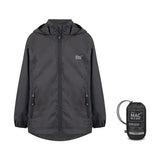 Mac in a Sac Origin 2 Edition Kids Jacket - 10, 000 mm Rated - Highly Breathable 8,000 mm Black