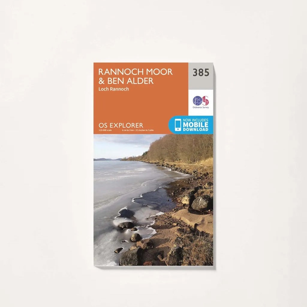 Rannoch Moor And Ben Alder OS Explorer 385