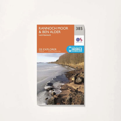 Rannoch Moor And Ben Alder OS Explorer 385