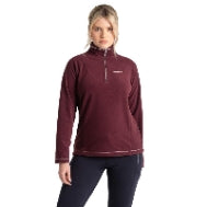 Craghoppers Miska VI Half Zip Fleece Deep Violet